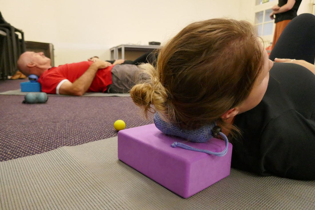 Occiput Yoga Tune Up massage for ASLIA  workshop